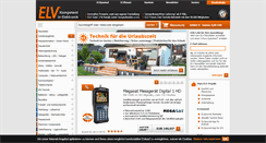 Desktop Screenshot of elv.de